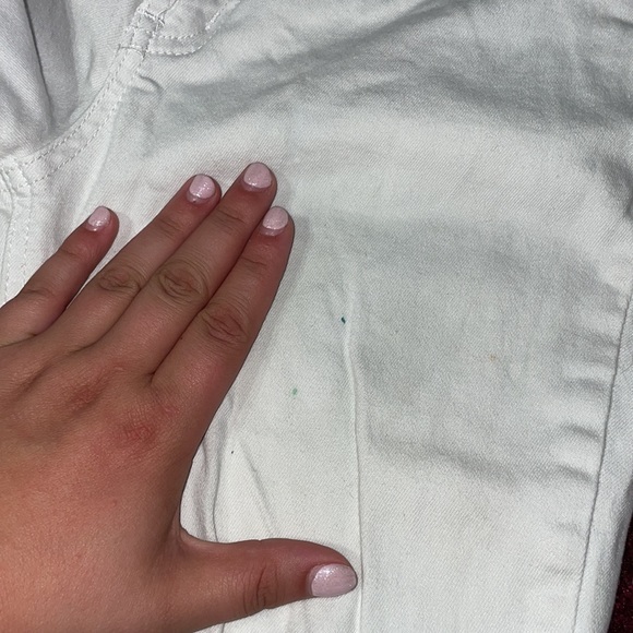 White Ripped Jeans - Picture 7 of 8